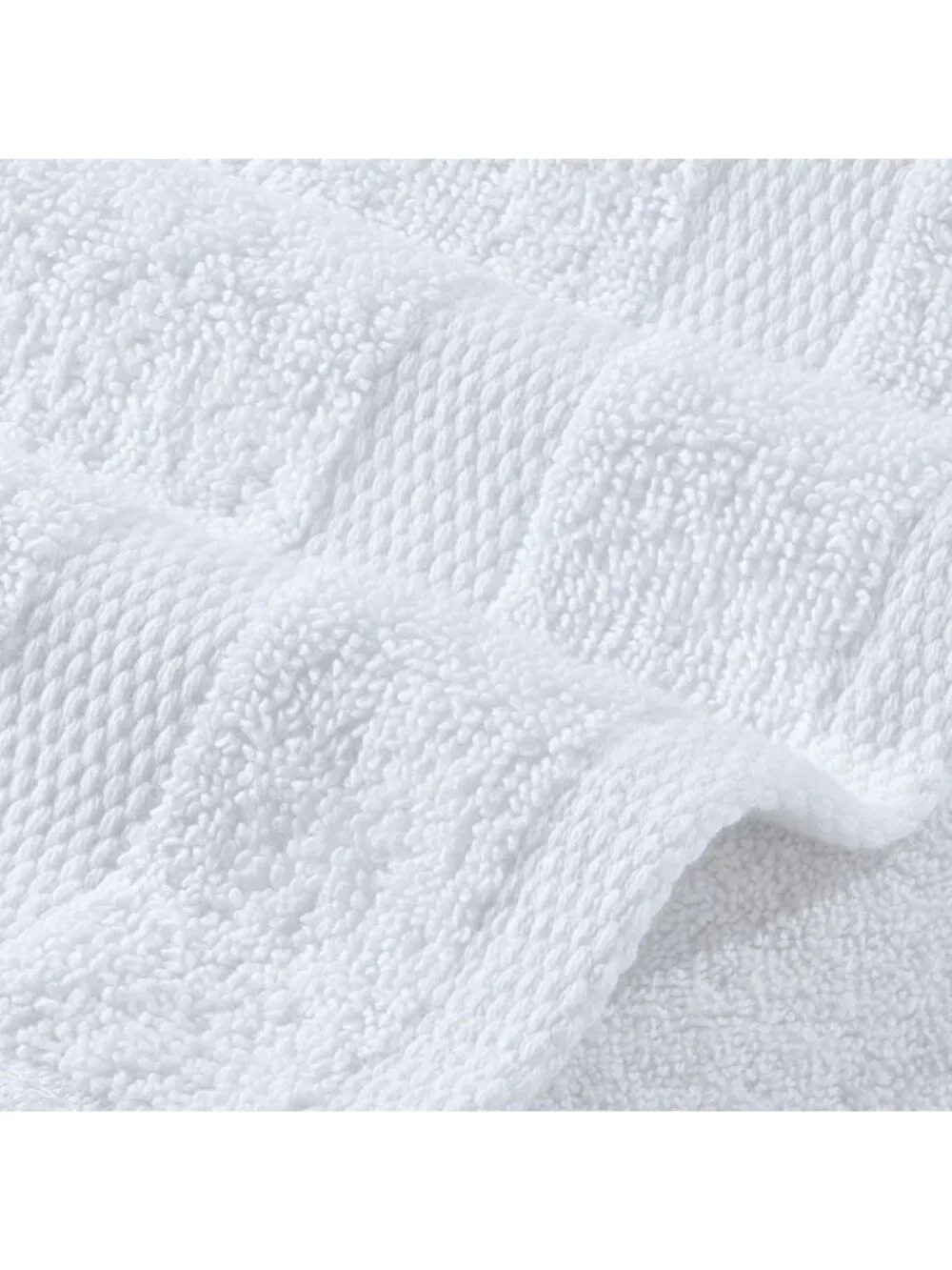 12 Pack White Washcloths - 600 GSM Soft, Highly Absorbent Cotton Shower Cloths